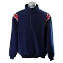 SMITTY Navy jacket with red shoulder stripes